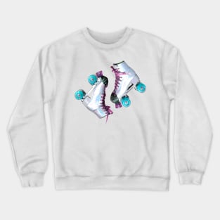 Retro Roller Skates Crewneck Sweatshirt